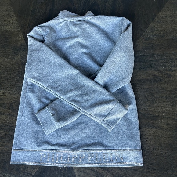 PHILLIP PLEIN • Luxury • Zip Up with crystals • SIZE 38 or Medium - Picture 9 of 11